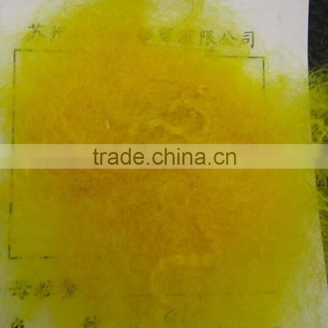 Polyester fiber10D*64MM Azo freePolyester fiber Manufacturers selling carpet material