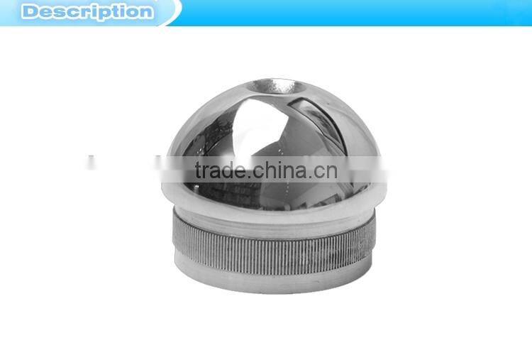 EC-07 Corridor or stairs stainless steel handrail end cap