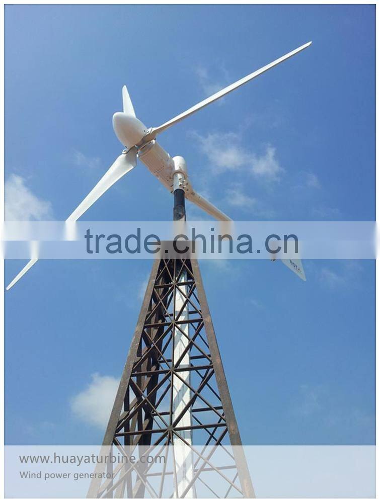 HENRYD! Home 2KW wind turbine generator with off grid system kit 24v 48v for wind solar hybrid power system