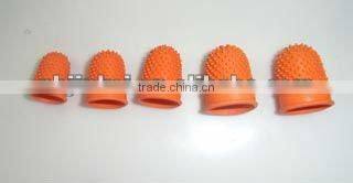 Rubber finger tip