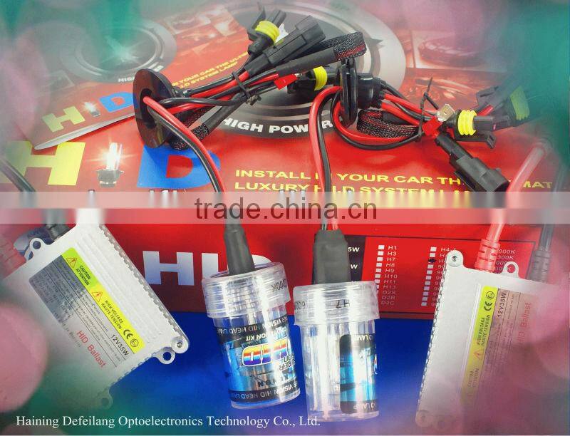 Defeilang 2013 real factory wholesale HID xenon bulbs H7 for newest & Hot Selling