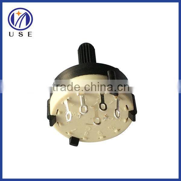 26mm Multi-position rotary switch for appliances
