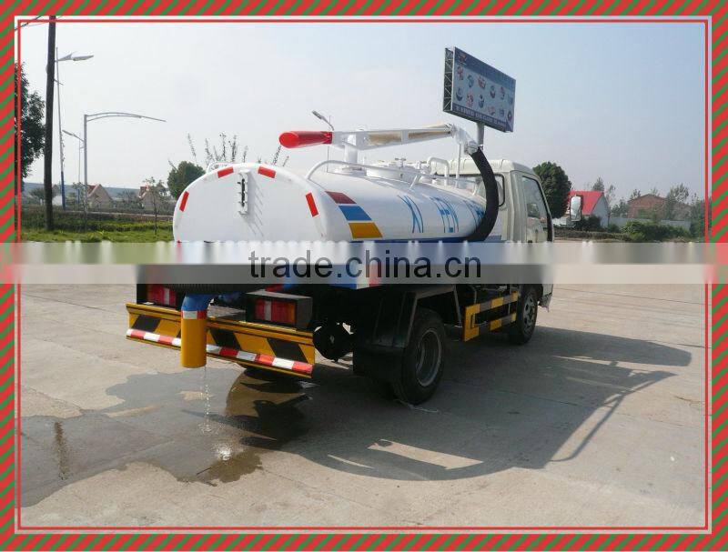 Foton 3000-5000L liquid waste vacuum suction vehicle