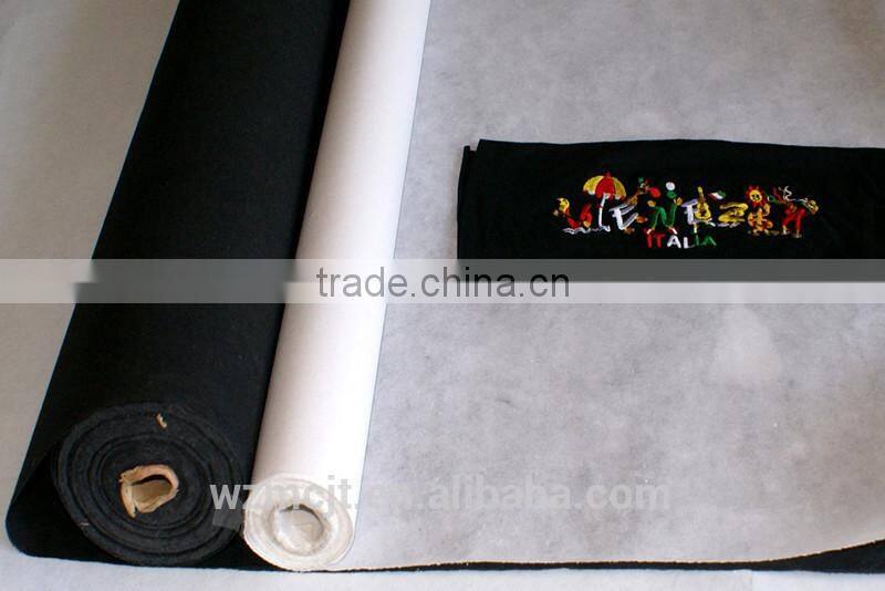 China Cheap Cotton Embroidery Backing Paper Tear Away