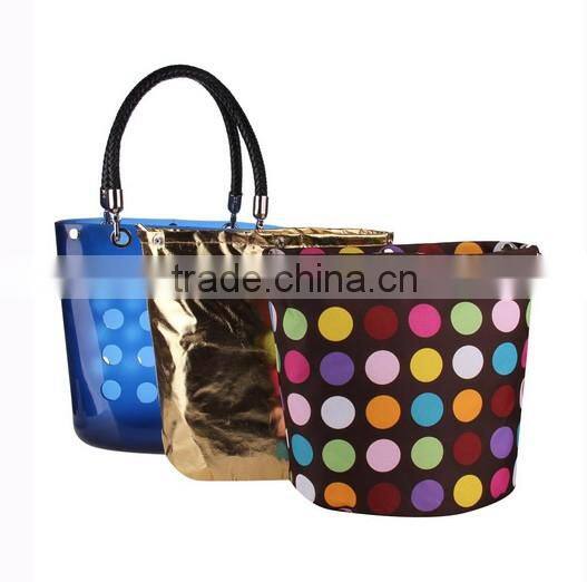 classic fashion single bags magic dark blue environmental resin bag
