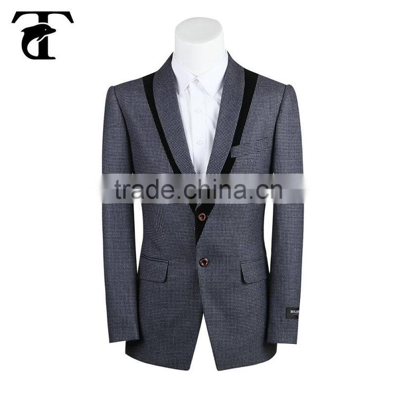 Casual style custom man suit men's slim fit blazer