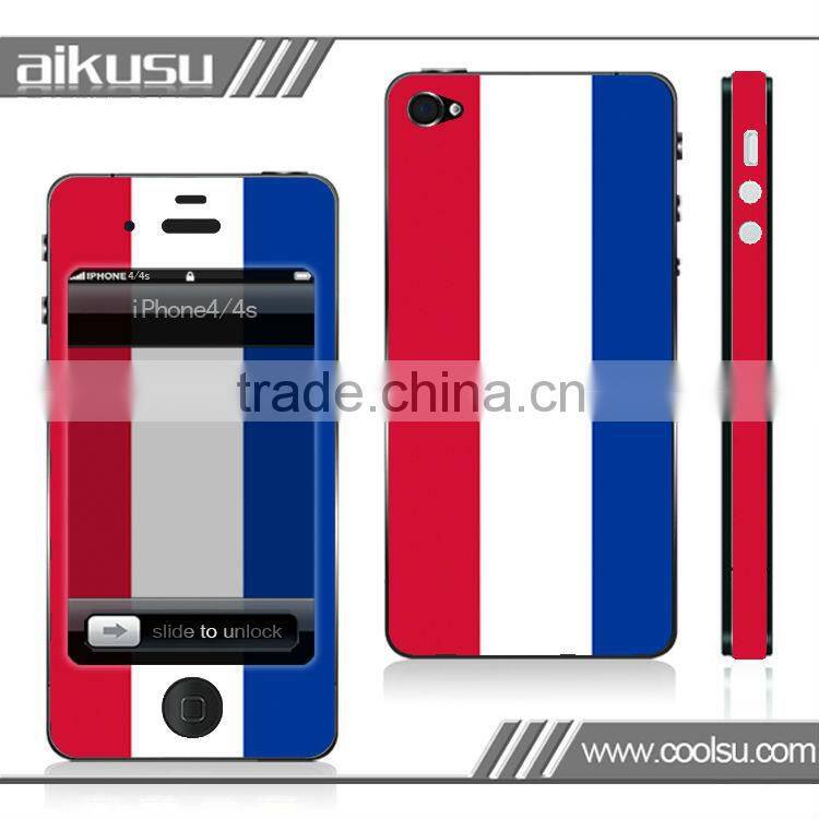 Hign end 3M material skin sticker for iphone4 sticker