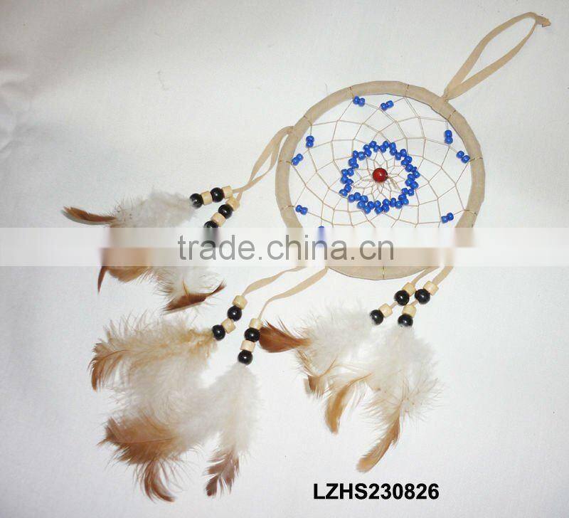 Framed Indian bear Dream Catcher Wall Decor LZHS230891
