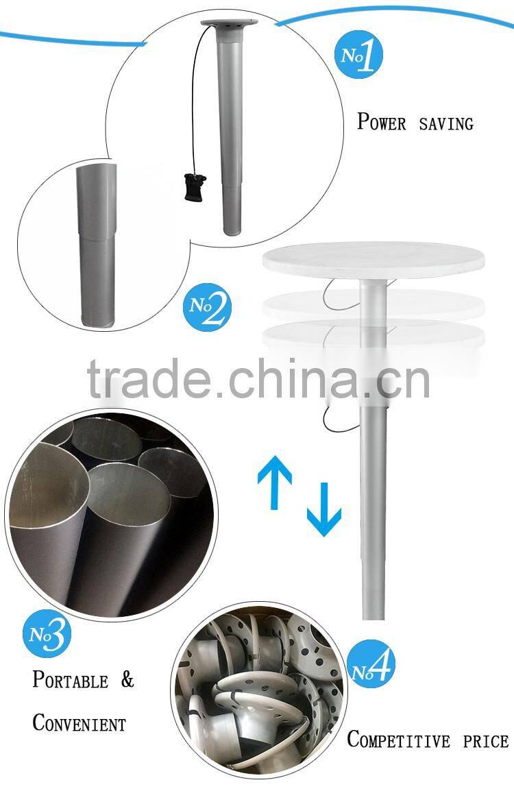 Environmental manual lifting column height adjustable table legs