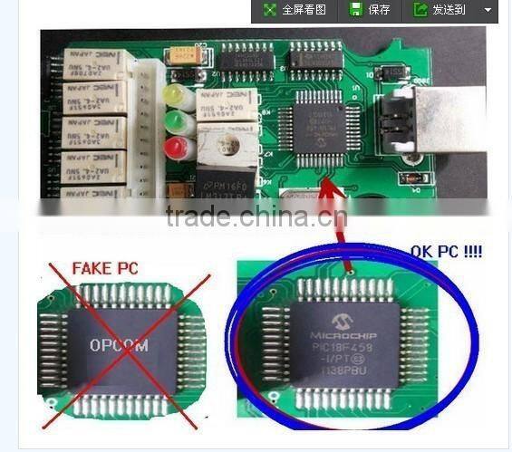 2016 Top-Rated Opcom with PIC18F458 Chip OP-Com 2012V Can OBD2 Opel Firmware V1.59 OP Com Opel Opcom V1.59 CAN BUS Interface