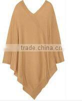 fash worm wool poncho for women