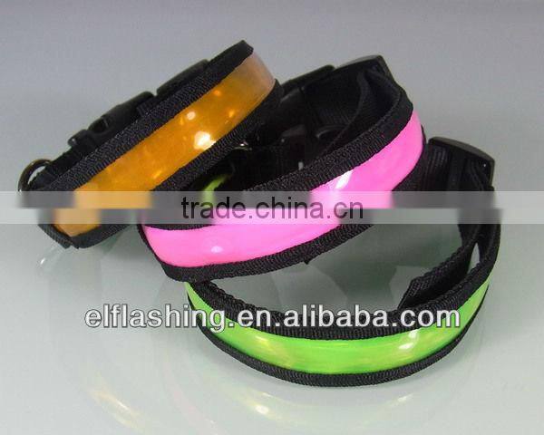 Difference type led dog collar coming,customized led dog collar