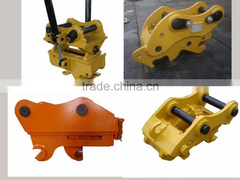 MANUAL AND HYDRAULIC QUICK COUPLER FOR CHANGING EXCAVATOR PARTS CONVENTIENTLY