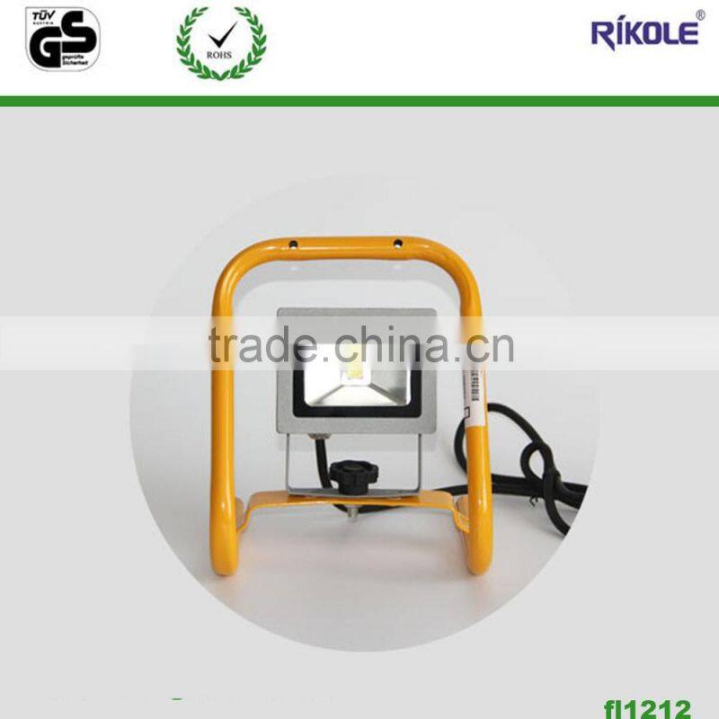 rohs gs reached 10W flood light led with square handle