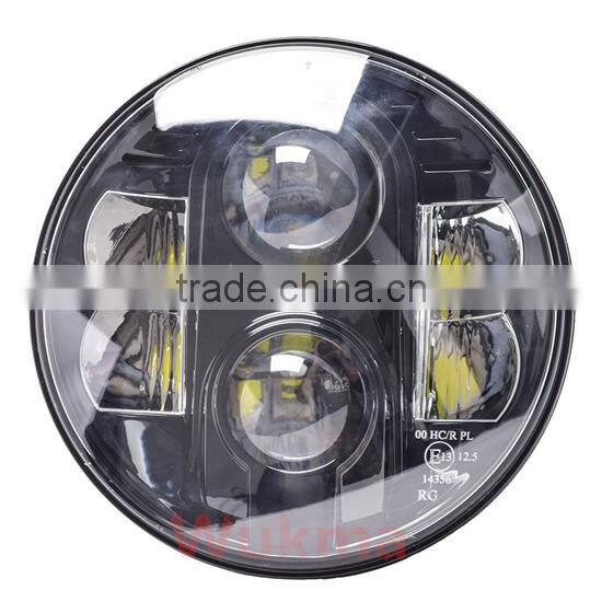 2015 Newest Emark 7inch round high/low beam headlight for Jeep Wrangler CJ TJ JK Harley Hummer Landrover