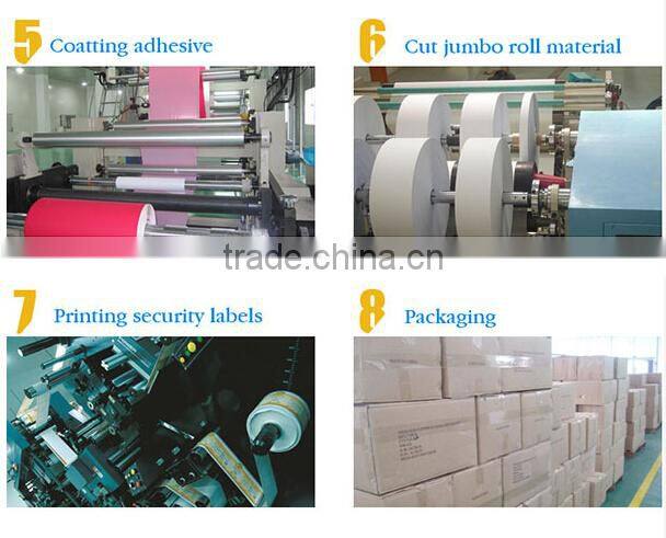 anti-theft seal box security void label