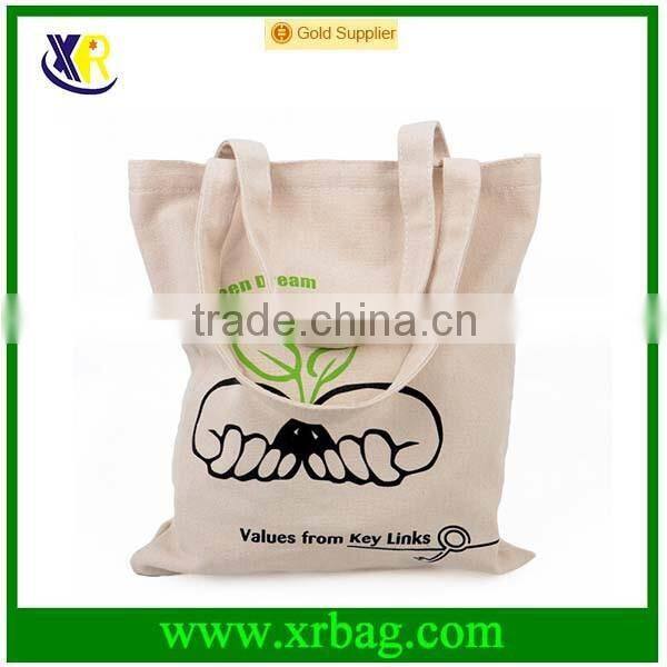 Cotton Tote Bag With Heat Transfer Printing Shopping Bag