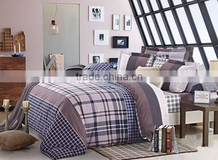 The best fashion bedding designs for100%cotton high quality of print luxury bed sheet/fitted sheet/soft comforter duvet cover
