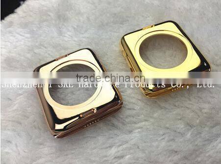 Stainless housing for apple watch 24 kt