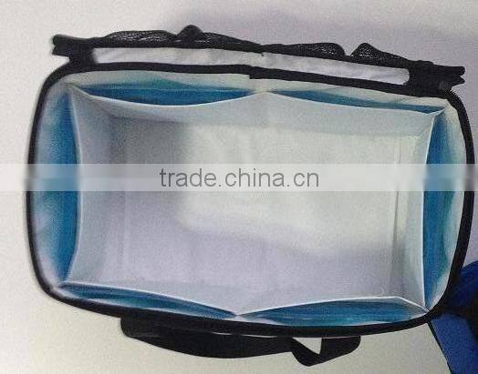 cooler bags with carry strap and front slip pocket