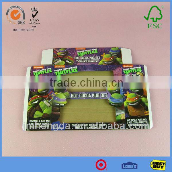 Eco-friendly Paper Packaging Boxes With Clear Window For Sale