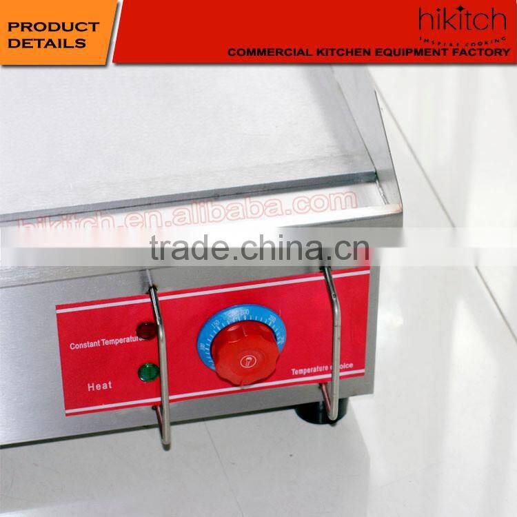 Commercial kitchen equipment Japanese snack machine electric cast iron griddle/teppanyaki for sale.
