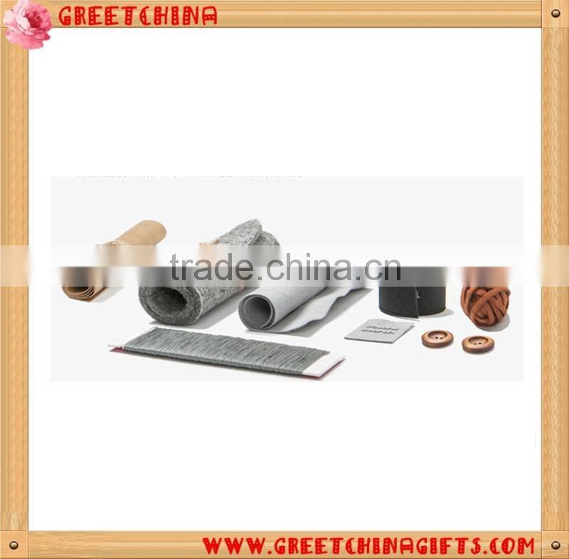 Fashion felt handbag document bag wool felted cosmetic bags