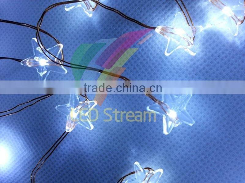Star/Snowflake/Christmas tree/Heart shape Fairy LED String Lights