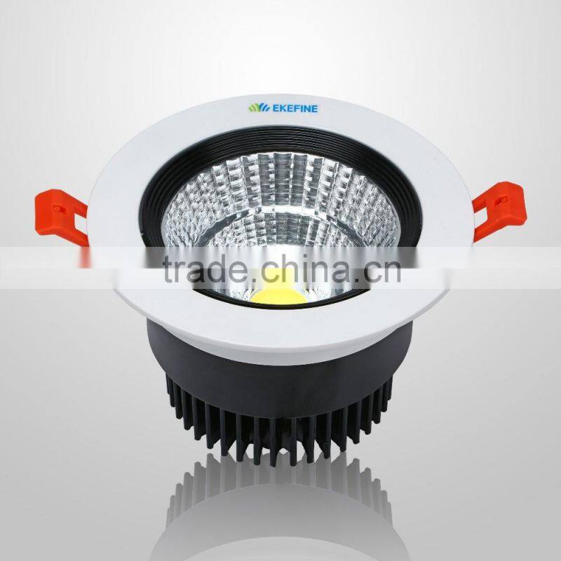 Guang Dong High Brightness Round Shape Indoor Aluminum Body 15W LED Downlight