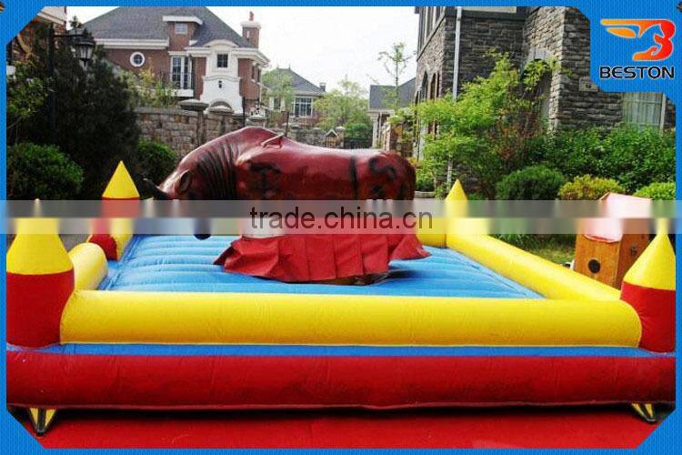 Cheapest Funny inflatable Rodeo Bull for Sports Game for sale