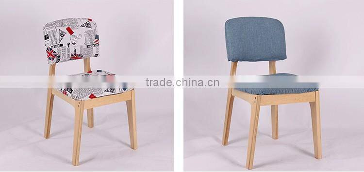 2016 New style simple solid wood Washable dining chair Y325