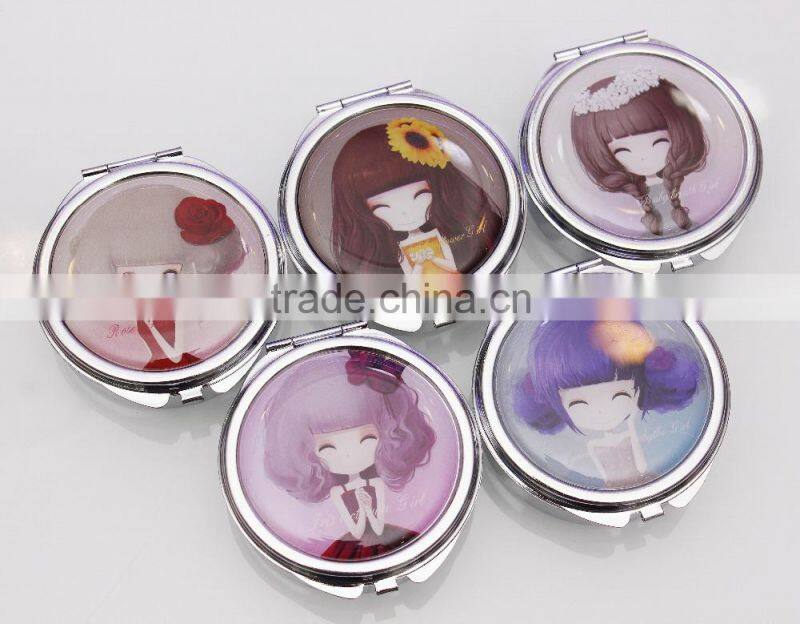 High Quality Personalized Round Metal Lockable Pill Box,ML301