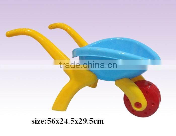 2015 New Kids Steel Garden Beach Wheel Barrow Play Set With Tray