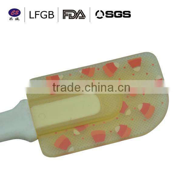 with stock !hot sale lovely food grade 100% silicone spatula