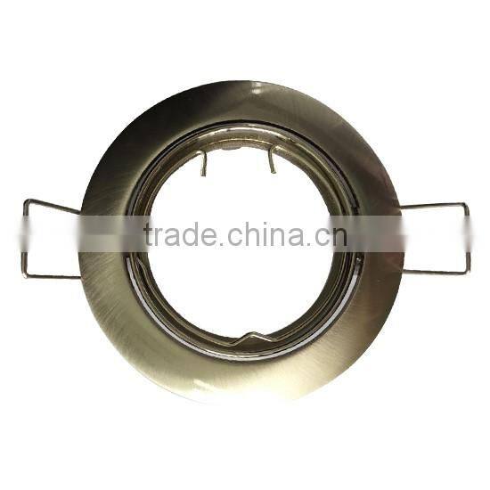 Fit gu10 bulb recessed downlight fixture zinc die-casting body high quality