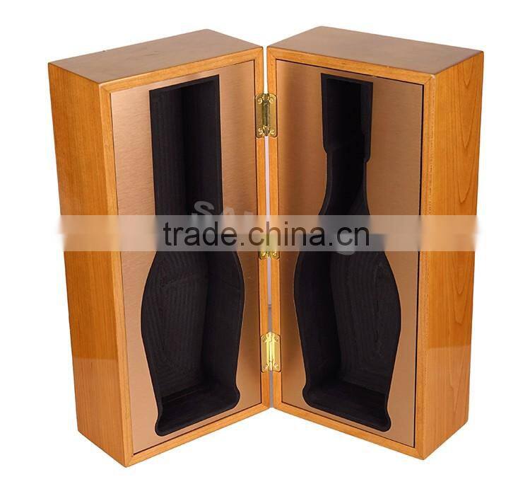 Wholesale custom new product packaging wooden wine boxes for wine sale