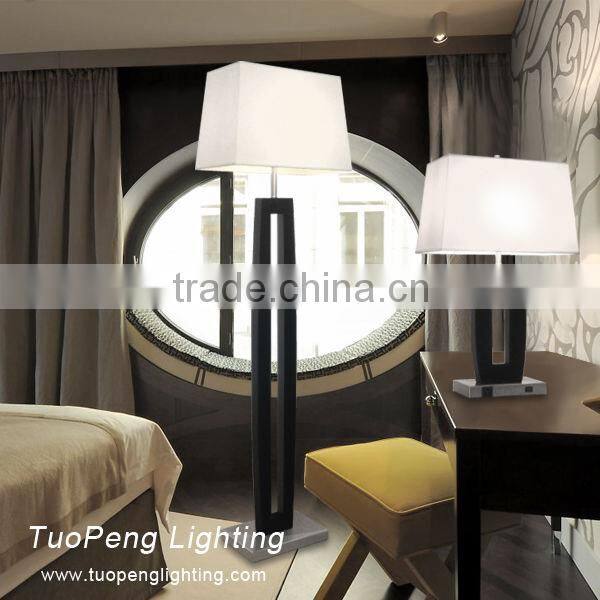 2014 USA hot sale modern wooden table lamp,wooden floor lamp