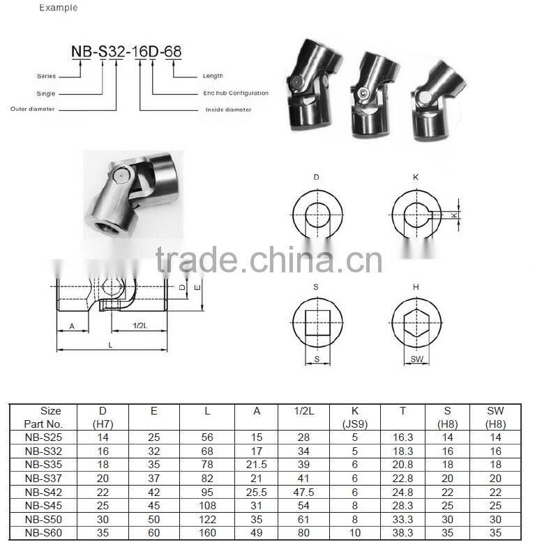 Cross Joint Universal Coupling DN80-DN300
