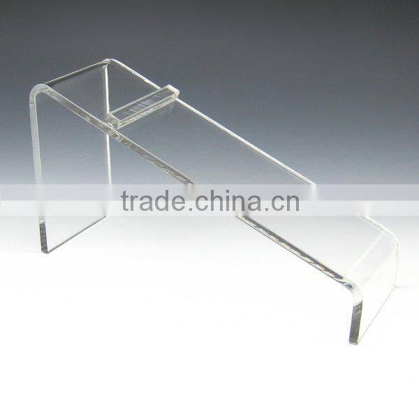 Slat Wall acrylic Shoe Display, shoes display rack