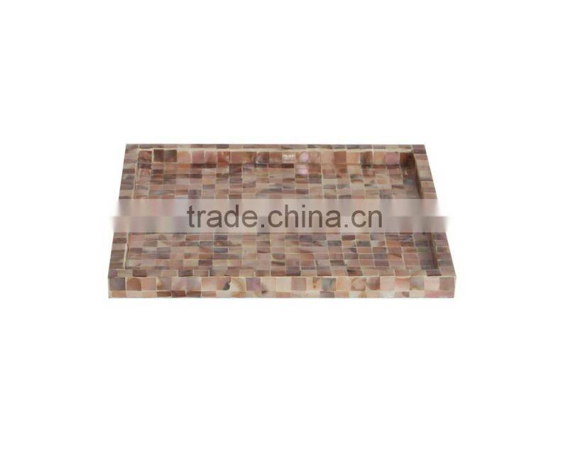 serving mother of pearl tray with nice design from Viet Nam