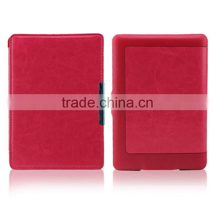 Factory Price 6inch Kindle Paper Leather Case