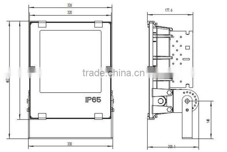 HOT sale leds 100W 120W 150W 200W 180W led flood outdoor light high lumen IP65 100W LED flood light