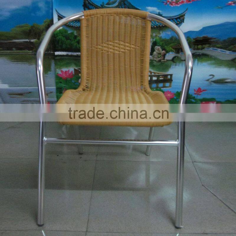 restaurant colorful elegant handmade wicker chair YC028