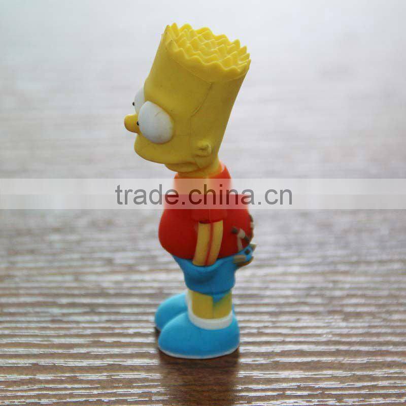 2013 the new style 3D fashion boy design silicone USB cover