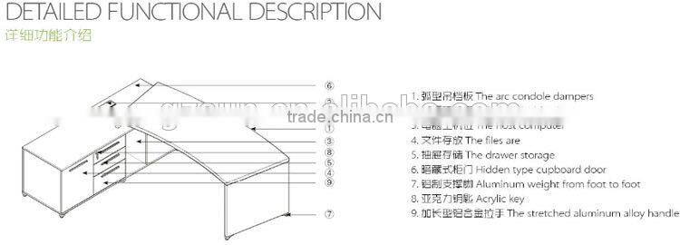 The Most Popular special drink shop executive desk