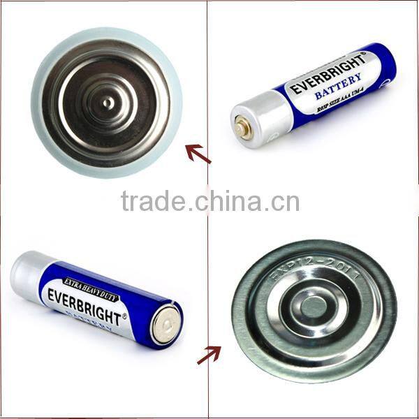 0.00% mercury zinc carbon manganese battery 1.5v aaa r03