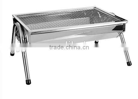 Stainless Steel Outdoor Barbecue Grill with Barbecue Grill Table