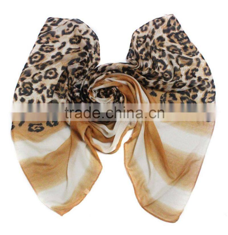 hottest red color leopard on sale infinity pattern scarf