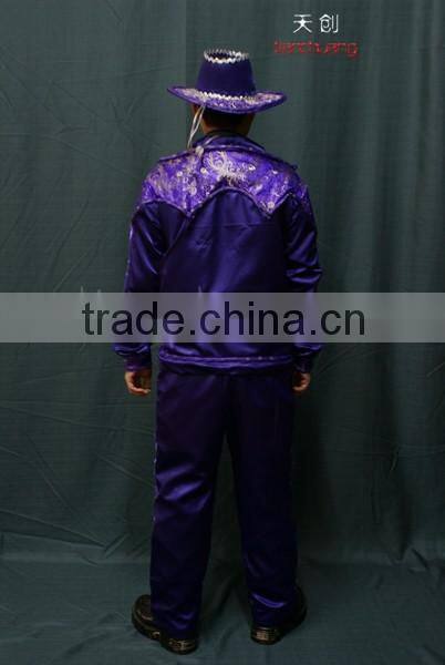 Programmed LED dance costumes for knight