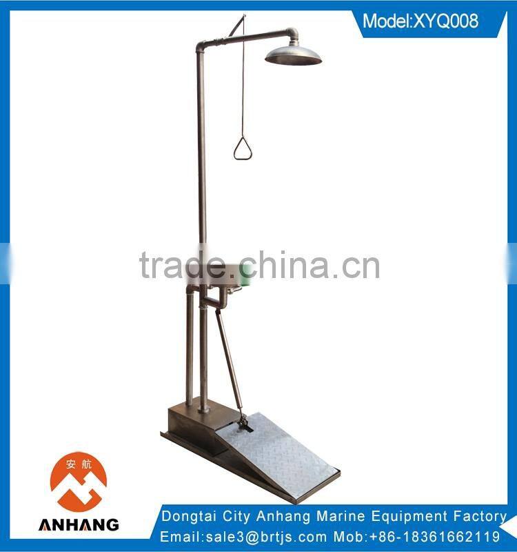 lab fitting stainless steel emergency showereye wash station